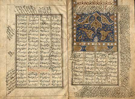 مكتبة جلال الدين الرومي بنسخ مختلفة وتفسيرات وترجمات متعددة