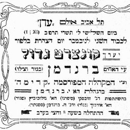 קונצרט מיוחד בתאריך ההצהרה, 1921