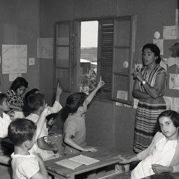 בית ספר במעברה, יוני 1953