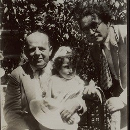 Bialik with Dov Aloni & Daughter