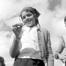 A Girl Planting, Tu B'Shvat, 1954