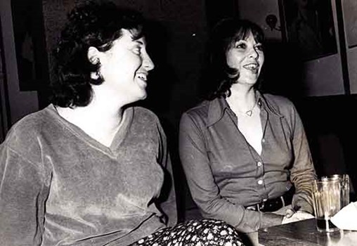 Tsippi Fleischer with Gila Almagor (1972)