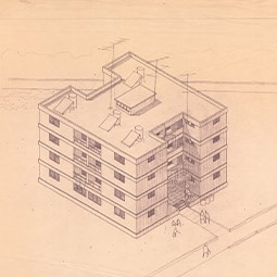 Sketch – Sela Housing Project