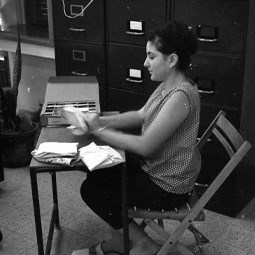 A Student at Work